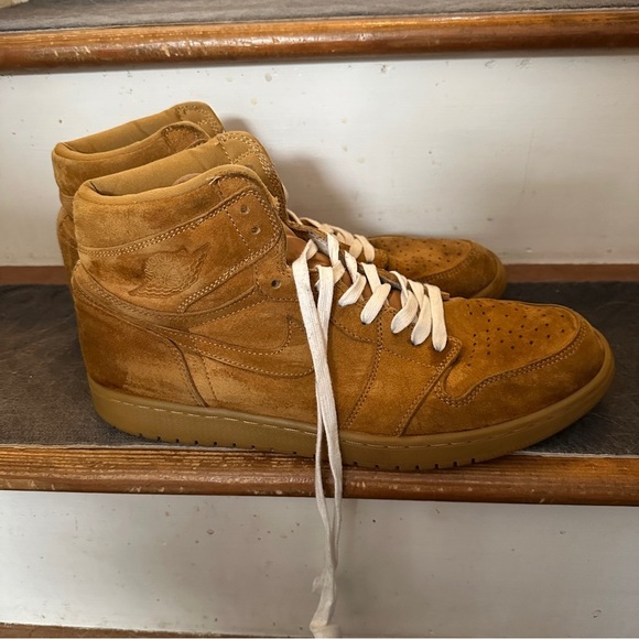 Nike AIR JORDAN I HIGH
WHEAT OG high top Rare size 14 - Picture 1 of 15
